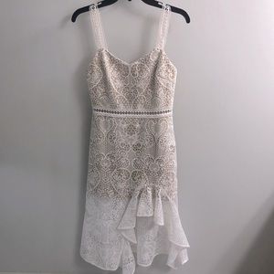 Lady Black Tie Dress